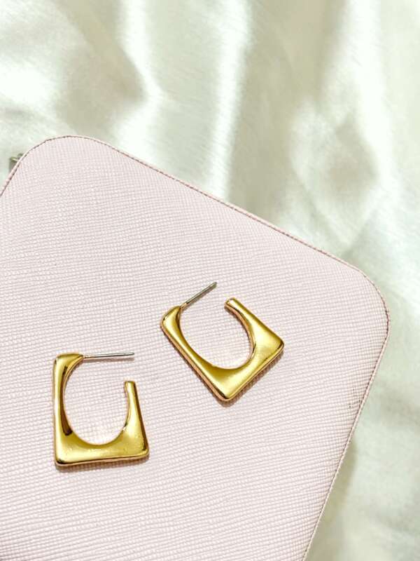 Rectangle Statement Earring
