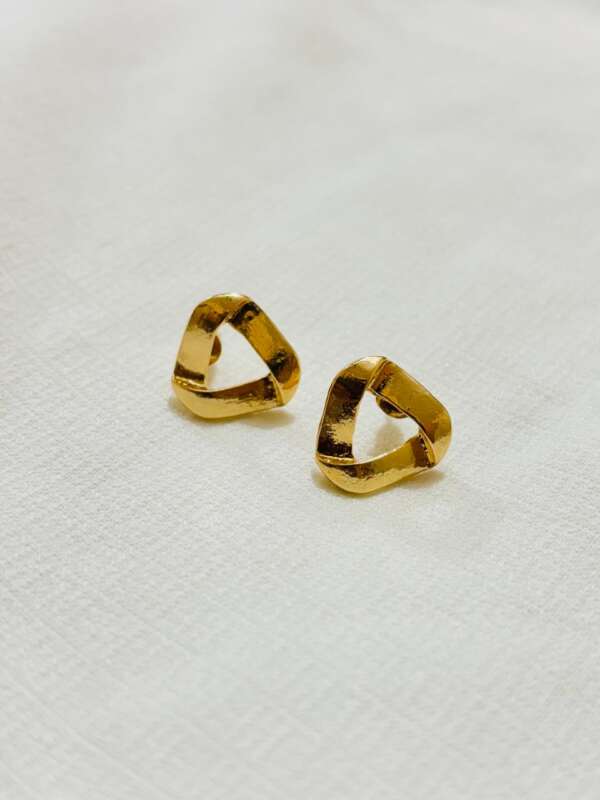 Minimal Triangle Earring