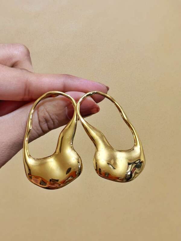 Abstract Dangle Earring