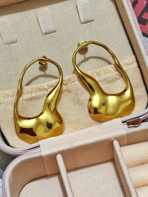 Abstract Dangle Earring